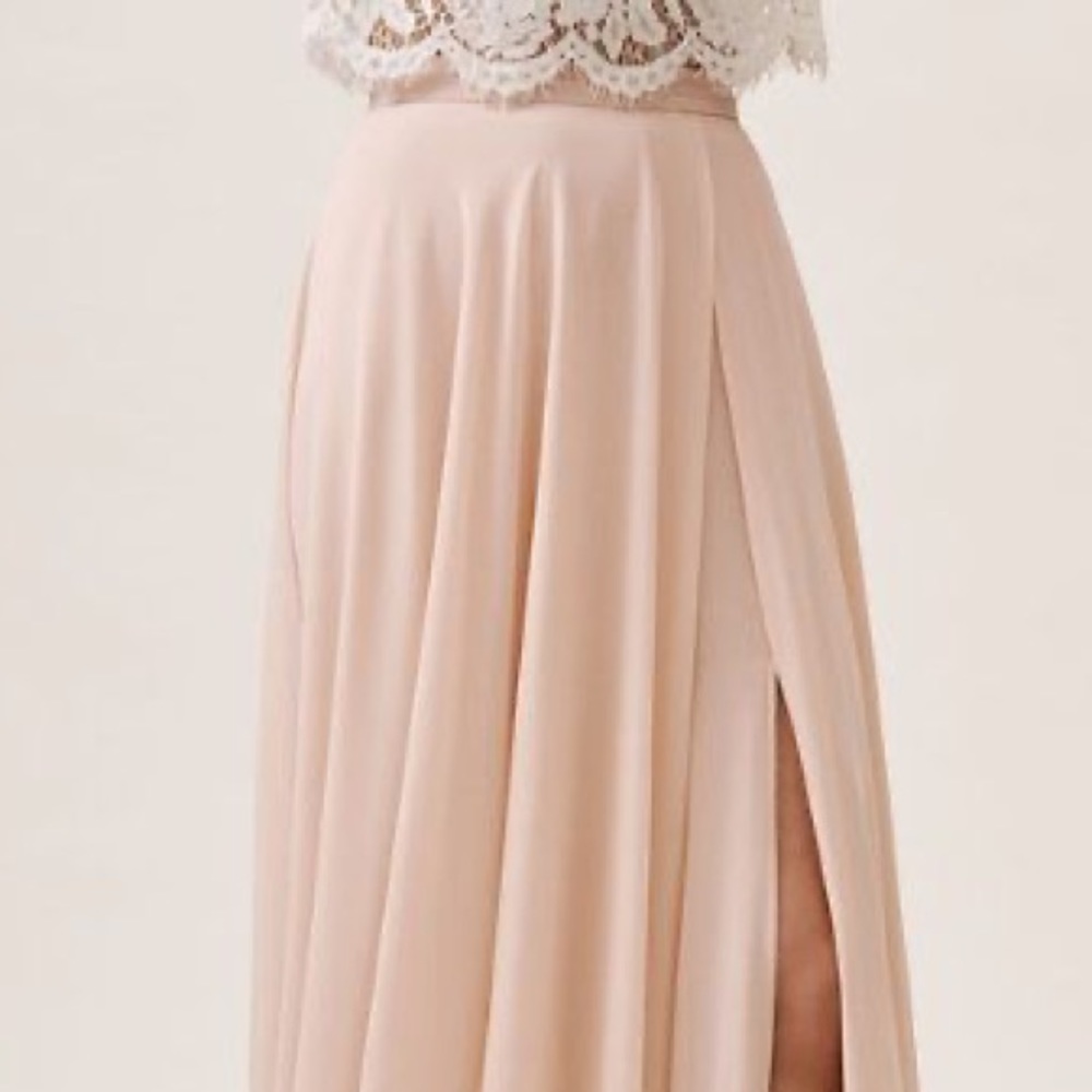 BHLDN Chateau Chiffon Maxi Skirt - Picture 5 of 11
